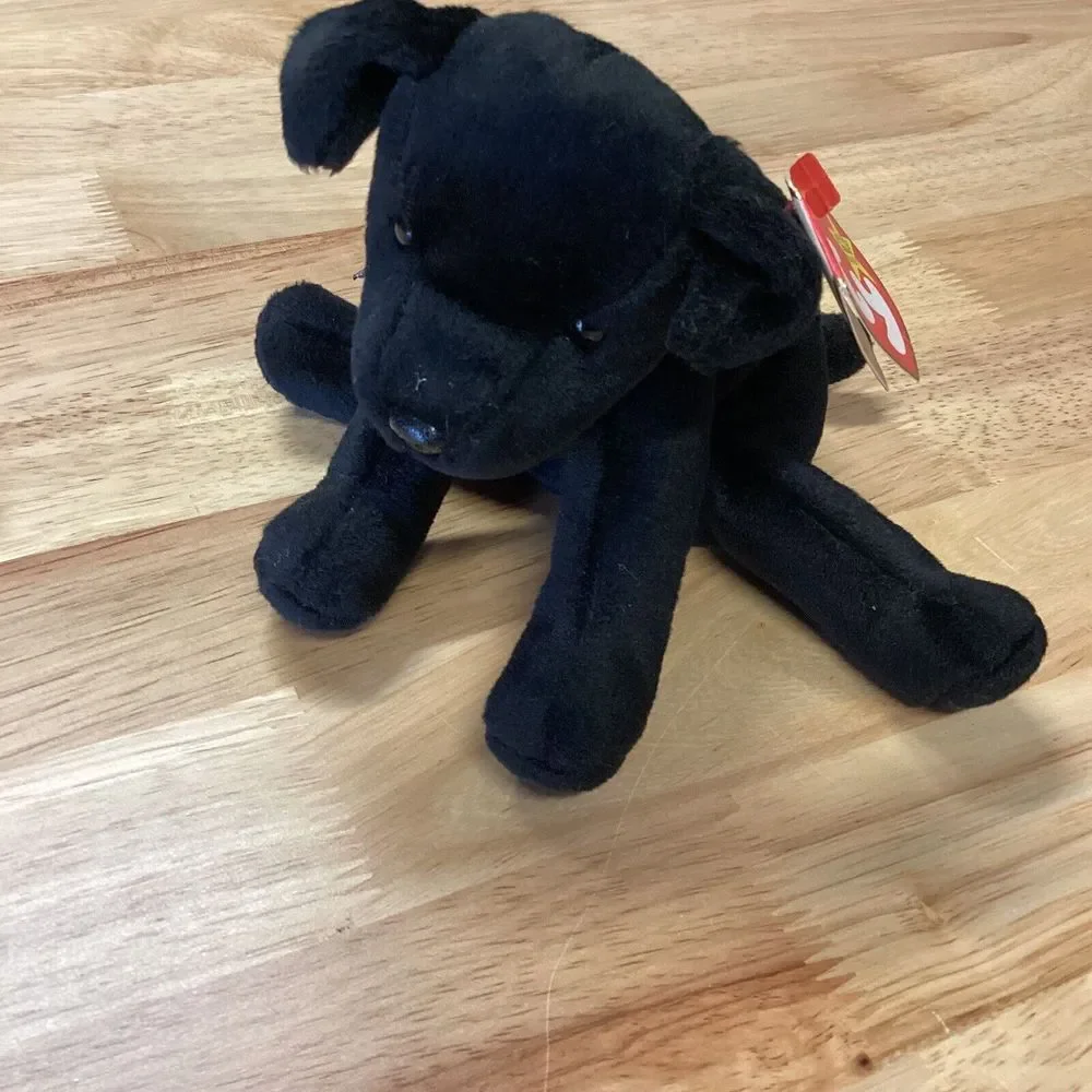 Ty‎ Beanie Baby Luke Bear Plush Toy